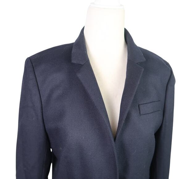 J. Crew Regent Blazer Navy Blue Wool Jacket 8 - Picture 2 of 7